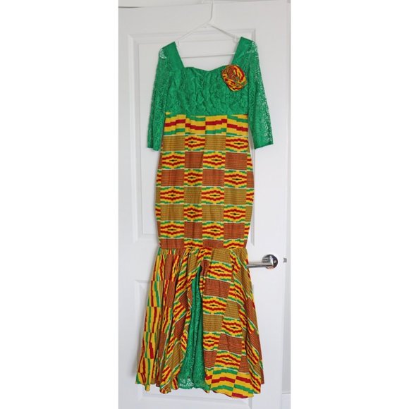 🇬🇭Kente Dress🇬🇭 - Picture 2 of 2